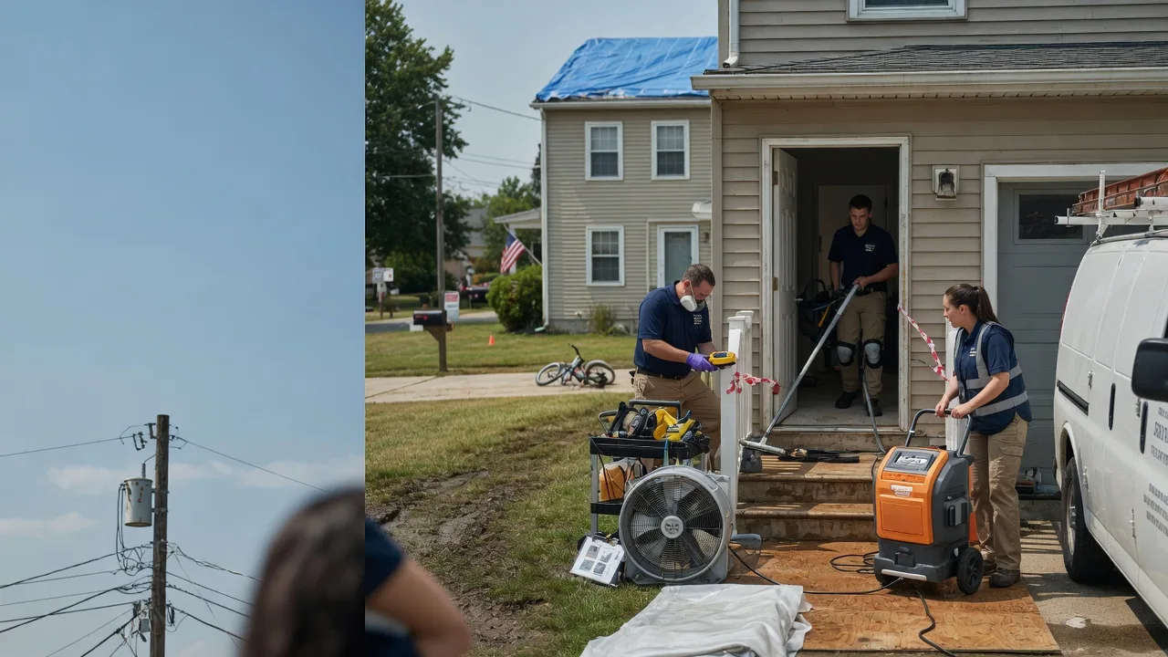 Water Damage Repair in Fairfield, ME near me
